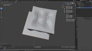 Пуф в blender 3d | моделирование