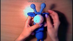 Жираф крючком видео.(Crochet. Giraffe. Amigurumi).Жираф амигуруми Тоби