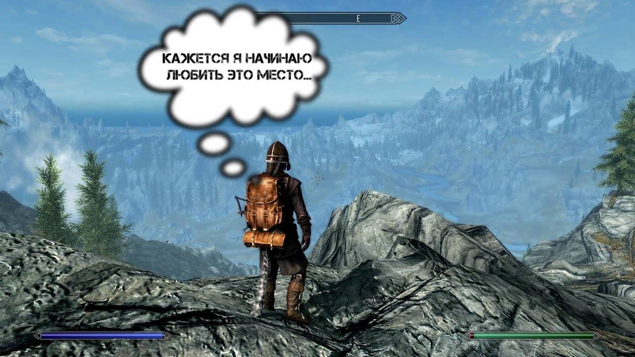 Мысли Довакина. #91 Приятная прогулка. TES V Skyrim