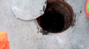 Прочистка труб между колодцами.