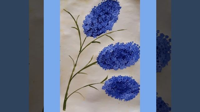 Рисуем сирень с детьми смотреть онлайн