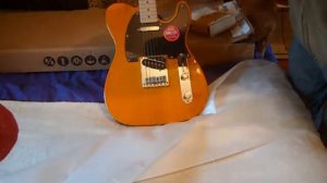 Unboxing Squier Bullet Telecaster version #2