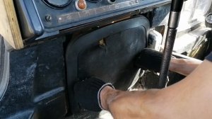 Работа бульдозера Т-170