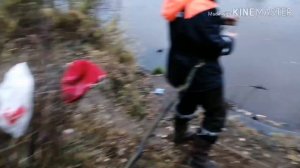 Отдыхаем в тайге у реки Ендырь,) Рыбалка на паук:) Ловим окуня и чебока)