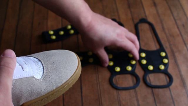 Шипы (ледоходы) для обуви с AliExpress (обзор) смотреть онлайн