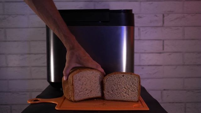 Пшенично-ржаной хлеб на живых дрожжах в хлебопечке Panasonic SD-YR2550 смотреть онлайн