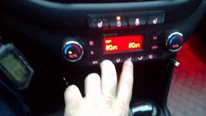 Kia ceed Отключение дачика автораспативания комплектации с климатом