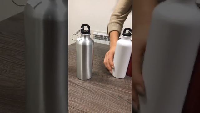 Цветные фляжки для сублимации. Магазин на диване.
