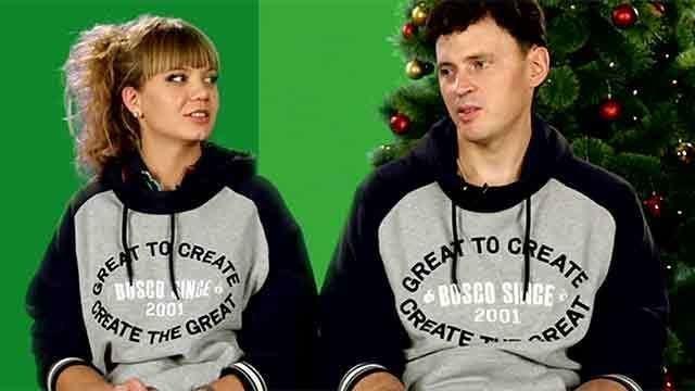 Алла Михеева и Максим Маринин. Тренировка. Фрагмент выпуска от 20.12.2014