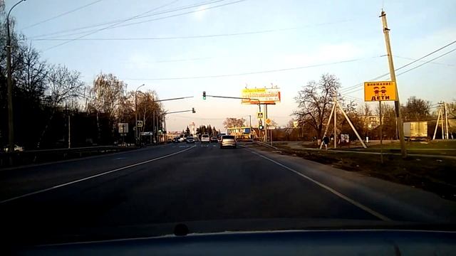 Россия. Подмосковье. Бронницы по А107.