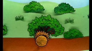 Лесной колобок – колючий бок