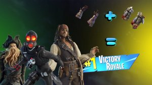 Один мой раунд с заданием в Fortnite!