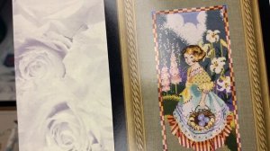 337. Прикладная вышивка. 5 оформленных работ