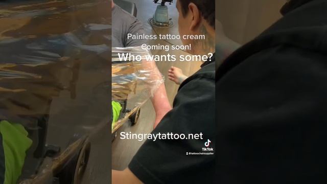 Painless tattoo