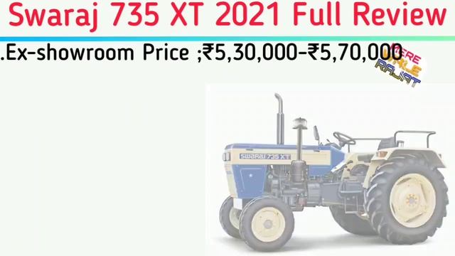 Swaraj 735 XT 40Hp?2024 Price Or Specification | On Road price_Downpayment कम से कम Loan Emi смотреть онлайн