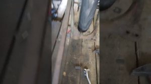 Сделал жёсткую сцепку для буксировки мотоцикла с коляской.