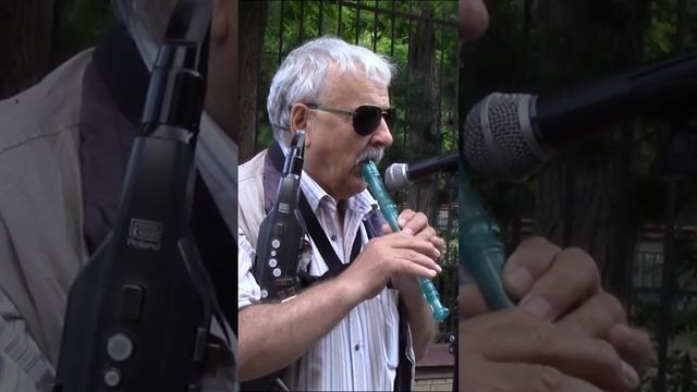 УЛИЧНЫЙ МУЗЫКАНТ / ABBA «Gimme! Gimme! Gimme!» #Shorts (street musician) Блокфлейта-сопрано Yamaha смотреть онлайн