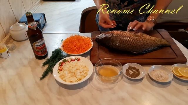 Вкусный секрет. Нежный сочный хрустящий карп.
