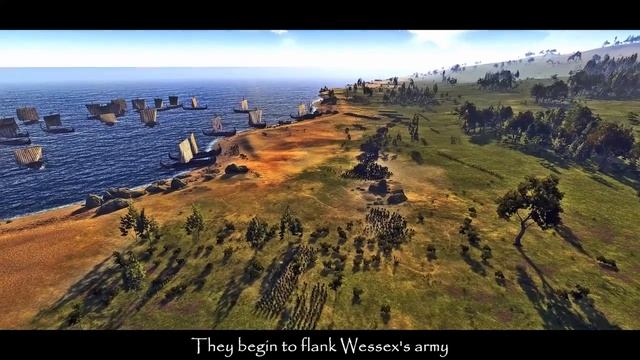 Vikings Vs Saxons _ 10,000 Unit Cinematic Battle _ Total War_ Thrones of Britann смотреть онлайн