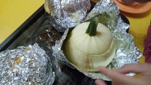 Фаршированные кабачки и патиссоны в духовке