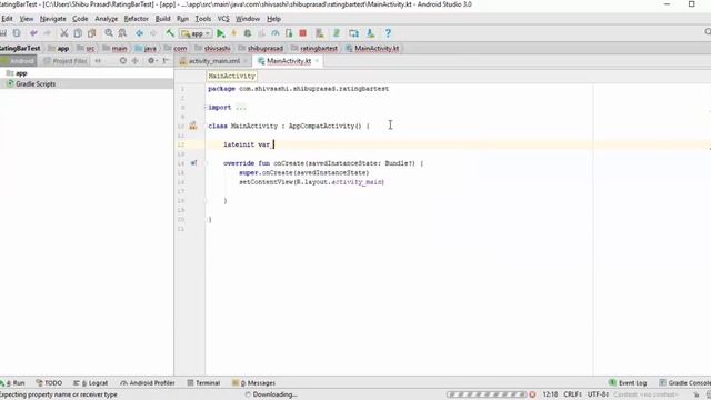 Kotlin with Android -14. RatingBar App | Android App Development | Android Studio 3.0 смотреть онлайн