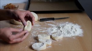 ПИРОЖКИ с яблочным джемом / Сладкие пирожки в духовке