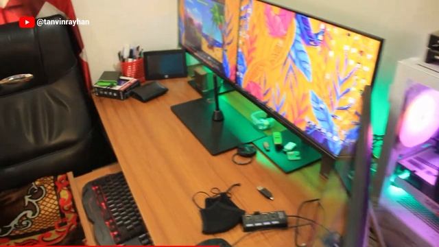 Huawei AD80HW 23.8" Monitor Price | Review | Unboxing | Comparison | Triple monitor setup смотреть онлайн