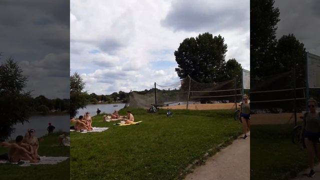 Большой садовый пруд пляж 8.08 2020 г. смотреть онлайн