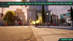 Goat Simulator 3 - Instinct - Take the Scenic Route in the Balloon Cart - Downtown