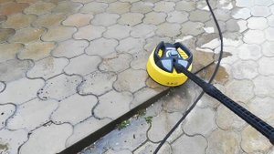 Мойка тротуарной плитки - АНАПА