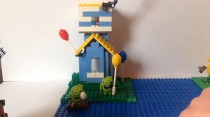 LEGO ANGRY BIRDS - Custom Build- Angry Birds Land