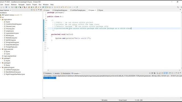 Access Modifiers in Java  | Java Tutorial for Beginners - Part 19