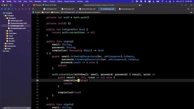 Building Subscription Blogging App: Part 2 – Firebase Set Up (2021, Xcode 12, Swift 5) – iOS