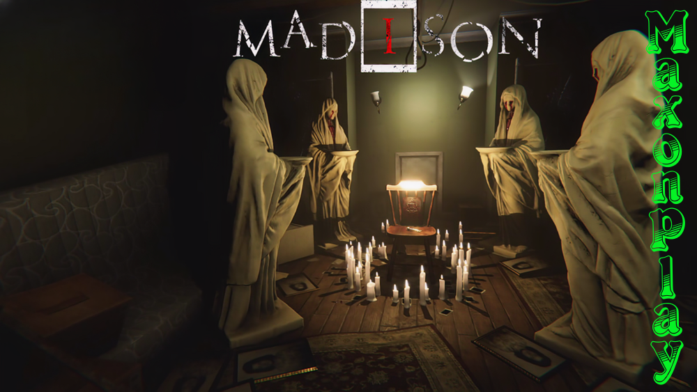MADiSON/// К ОБРЯДУ ПОЧТИ ГОТОВ #прохождениеигры #хорор #паранормальное