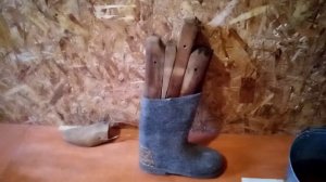 РАСШИРЯЮ ГОЛЕНИЩА ВАЛЕНОК! А УГОЛ ТО ВЫСОХ ПОСЛЕ УТЕПЛЕНИЯ!!