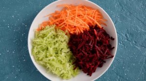 Салат из моркови свеклы и редьки