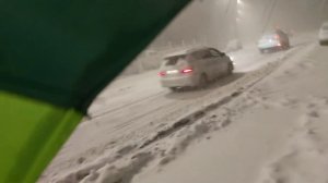 Снегопад во Владивостоке  21 декабря 2022 район Жигура