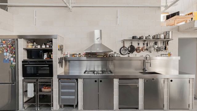 Встроенные кухни в испанских домах. Built-in kitchens in Spanish houses