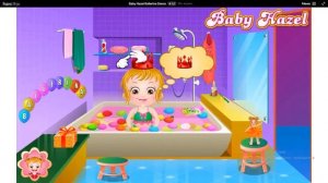 Малышка ХЭЙЗЕЛ моется в ванной и собирается на вечеринку Baby Hazel