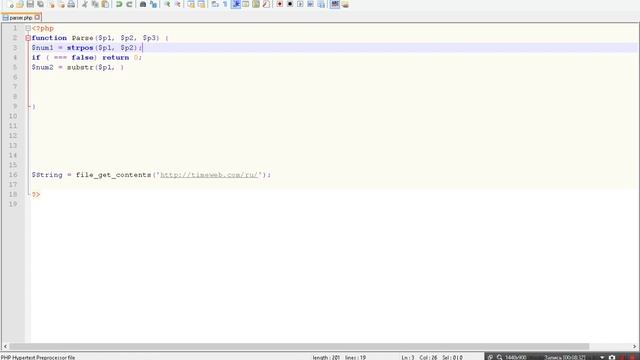 [PHP] Часть 27. Пишем парсер (граббер) смотреть онлайн
