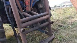Обзор самодельного погрузчика тюков и сена