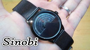 Очень необычные часы Sinobi c астрономическим циферблатом |  выделись из толпы