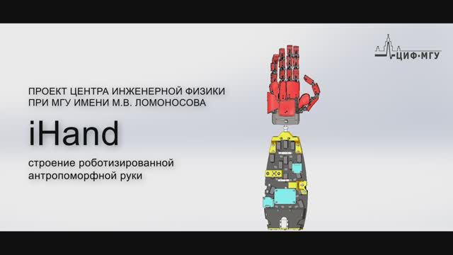 iHand строение роборуки