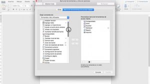 MOSTRAR CINTA DE OPCIONES WORD 2020 EN MAC OS