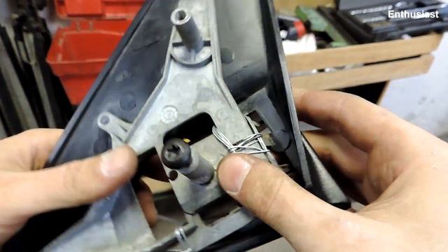 форд мондео 2, ремонт крепления зеркала заднего вида смотреть онлайн