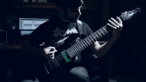 After the Burial - A Wolf Amongst Ravens - FULL Cover, Guitar tabs (including solo) - Andrew Baena