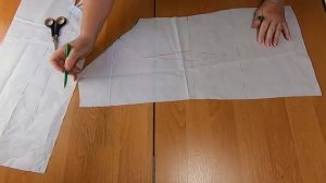 Платье макси из шифона. С рукавом реглан и кулиской по горловине. Моделирование и раскрой.mp4