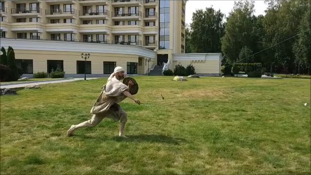 Стили метания пращой: Византия, Балеарский, Гуам.Throwing styles goodbye: Byzantium, Balearic, Guam