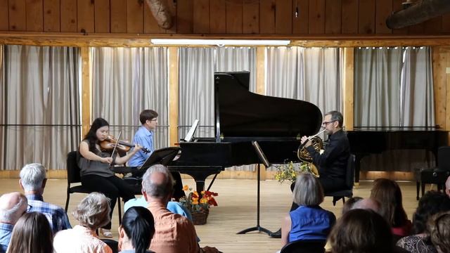 Brahms Horn Trio in E flat major- II Scherzo: Allegro смотреть онлайн