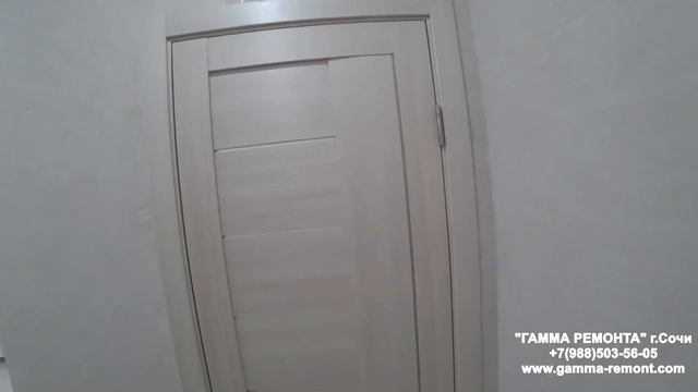 Ремонт квартиры в Сочи "под ключ" - 27м2 студия для отдыха...